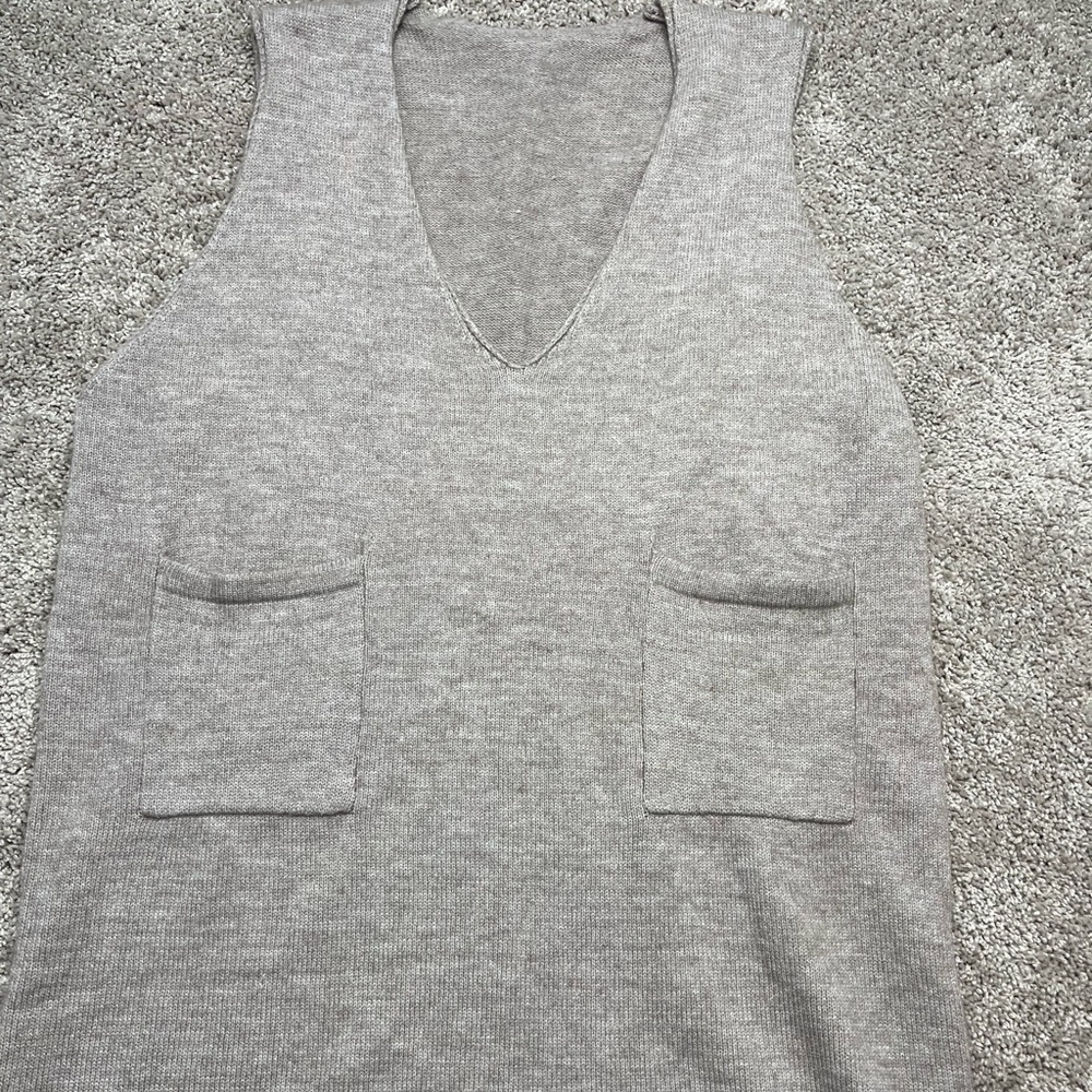 Sweater dress (beige)
